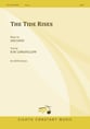 The Tide Rises SATB choral sheet music cover